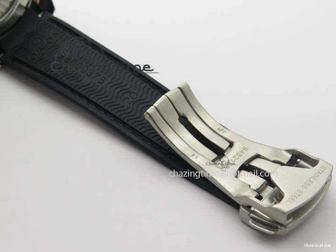 0412 Colorful Planet Ocean SS Bp Maker 45mm Black Bezel On Black Rubber Strap A 8219